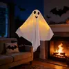 Decoração Pendente de Fantasma Led Brilhante de Halloween Transfronteiriço Lustre de Fantasma Adereços de Halloween para Jardim de Terror