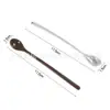 Cuchara Desechable para Café, Cuchara para Revolver, Cucharita, Cuchara para Degustación, Cuchara de Plástico para Condimentos, Cuchara para Fruta de Comida Rápida, Cuchara para Postre