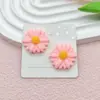 Acessórios de Resina Flor Rosa Margarida DIY Elástico Grampo de Cabelo Capa de Celular Patch Material de Slime Venda por Atacado