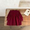 Ins Estilo Coreano Niñas Bebé Algodón Lana Tejido Otoño e Invierno Cálido Vestido Niños Suéter Falda Conjunto
