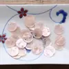Colgante de Disco con Concha de Espejo de Colores Lámpara de Cortina Delgada Campana de Viento Decoración Bolsas Pendientes Accesorios Materiales Hechos a Mano