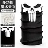 Yiya en stock modelo nuevo capucha de ciclismo jacquard a prueba de viento de cara completa, parasol exterior de color sólido, secado rápido, a prueba de frío y máscara facial cálida