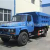 Caminhão Basculante Dongfeng de 18 Toneladas para Exportação para o Sudeste Asiático e África, Caminhão Basculante de Cabeça Pontuda, Caminhão Basculante de Cabeça Pontuda