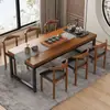 Mesa de comedor para uso doméstico, mesa de restaurante, cafetería, local de barbacoa, juego de mesa y sillas de comedor para apartamentos pequeños comerciales, escritorio de oficina