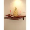 Mesa de altar mesa de incienso uso doméstico estilo chino altar budista mesa de Guan Yu plataforma budista de pared mesa de deidad práctica mesa de altar plataforma budista mesa de altar