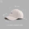 Novo Chapéu Simples com Letra Boné de Baseball Feminino Primavera e Verão Casual Estudante Par de Chapéu de Sol Proteção Facial Boné Pequeno para Homens