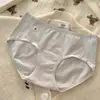 Roupa íntima de algodão sem costura para quatro estações, para meninas, 7A, antibacteriana, com entrepernas estendido de 16 cm, fio dental esportivo invisível sem costura