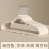 Perchas de Terciopelo, Antideslizantes, Engrosadas, Doble Uso para Ropa Seca y Húmeda, Solución de Almacenamiento para Hogar y Dormitorio, Percha Organizadora de Ropa