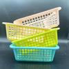 29*21 Cesta de Almacenamiento de Plástico Caja de Almacenamiento para Baño Almacenamiento de Snacks Caja Organizadora Cesta Rectangular Cesta para Lavar Almacenamiento