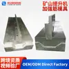 Molde de nervio de refuerzo para skip de mina Máquina curvadora de arcos y cilindros Molde de conformado Prensa hidráulica Troquel de máquina de brida