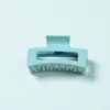 Nuevo Estilo Más Vendido 2025: Pinza de Garra Cuadrada Hueca Serie Color Macarrón Suave, Pinza de Tiburón Acabado Mate de Alta Gama