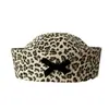 Bonito Sombrero de Marinero con Lazo Coreano Moda Otoño e Invierno Boina Octogonal para Mujer Versátil Sombrero Azul Marino Coreano