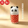 Nueva Cartera de Silicona para Monedas Caja de Almacenamiento de Panda Colgante para Mochila Llavero Bolsa para Maquillaje y Labiales Estuche para Auriculares