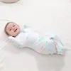 Manta Envolvente para Bebé Transpirable Saco de Dormir Envoltura para Bebé Algodón Puro Manos Arriba Recién Nacido Anti-Sobresalto Primavera/Verano Estilo Rindición Manta Anti-Patadas