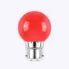 Bombilla de Luz LED de Colores Rosca E27 Bayoneta B22 Decorativa de Colores Amarillo Verde Azul Rosa Naranja Morado Rojo Pequeña Bombilla de Bajo Consumo