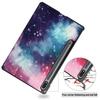 Para Samsung TAB S7 2020 T870/T875 funda plana de cuero anti-caída resistente al desgaste funda protectora plegable pintada