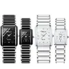 Chenxi Chenxi Square Reloj de Pareja para Mujer y Hombre Venta al por Mayor Cerámica Moda Transfronteriza Reloj de Cuarzo Cx-104A