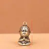 Llavero Colgante para Coche de Latón Puro Sun Wukong Doce Animales del Zodiaco Mono para Hombre, Colgante Regalo Creativo