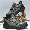 Zapatos de Hombre Transfronterizos Nuevos Zapatos de Trabajo para las Cuatro Estaciones Suela de Goma Zapatos Deportivos para Exteriores Zapatos de Senderismo para Hombre Zapatos de Moda