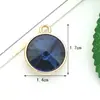 Acessórios de joias transfronteiriços, redondos, em formato de coração, em formato de diamante, joias DIY, fabricante de acessórios de joias DIY de liga de alta qualidade e luxo leve