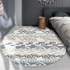 Alfombra de sala de estar transfronteriza abstracta geométrica manta para sofá cama de casa dormitorio mesita de noche cama completa cojín para mecedora de computadora