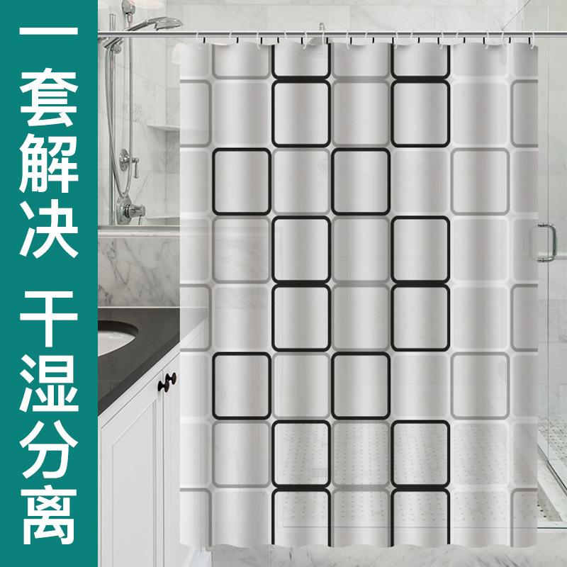 PEVA浴室浴帘