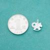 Prata Esterlina S925 Galvanizada Imediatamente Pingente Rico Pingente do Zodíaco Cavalo Pulseira Ano Animal DIY Acessórios de Pulseira Pônei
