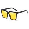 Jamie 510 Elegantes Gafas de Sol Cuadradas de Montura Grande Fabricante de Gafas de Sol Transfronterizas Venta al por Mayor Modelo Unisex con Remache en Forma de T