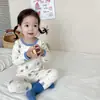 Conjunto de Roupa Íntima Meninas Porco Feliz Classe A Pijama de Algodão Puro para Crianças Novo Calças de Outono Roupas de Outono para Bebê Meninos