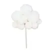 Decoración de pastel serie arcoíris globo aerostático tridimensional nubes luna meteoro color láser tarjeta tarjeta de fiesta plug-in