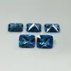 Pedra Sintética de Espinélio Água-Marinha Forma Oval 106 # Espinélio Azul Sintético Pedra Solta, Diamante Solto em Forma de Diamante, Fonte de Fábrica.