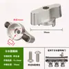Válvula de volante 6G468C Chave com alça borboleta Válvula de ar Alça esférica Aço inoxidável Interruptor de aquecimento Válvula distribuidora de manifold