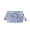 Bolsa Texturizada para Axila Estilo Verão 2026, Bolsa Baguete Casual Retro Nicho e Estilosa, Bolsa de Ombro Único Transversal para o Dia a Dia para Mulheres