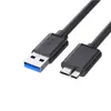 Cable de datos para disco duro móvil Hengyue USB3.0 a USBmicroB macho A a macho MicroB