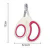 Cortador de Unhas Específico para Gatos, Cortador de Unhas de Aço Inoxidável para Pets, Pequenos Cortadores Cegos para Gatos