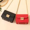 Bolso Pequeño para Mujer, Nuevo Estilo Versión Coreana, Bolso Sencillo Versátil con Cadena de Cierre, Bolso Cuadrado Pequeño, Bolso Bandolera de Un Hombro