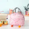 Bolsa de Almuerzo Portátil, Bolsa Térmica, Bolsa para Lonchera, Bolsa de Almuerzo con Bolsillo para Guardar Lonchera, para el Trabajo, la Escuela y Uso de Vendedores Ambulantes