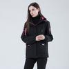 2023 Nueva Chaqueta de Otoño e Invierno con Estampado de Leopardo para Mujer, Desmontable Tres en Uno, Popular para Transmisión en Vivo, Chaqueta de Dos Piezas