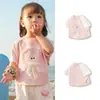 Roupas Infantis Balabala Camiseta Manga Curta para Bebê Camisa Segunda Pele para Bebê Meninas Meninos 2025 Nova Camiseta de Algodão de Verão