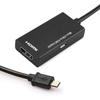 Cabo de conversão Micro USB 5 pinos para HDMI HD Adaptador de telefone S2 MHL para HDMI