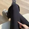 Pantalones Modales Versátiles de Pierna Ancha para Mujer, Corte Holgado, Estilo Delgado de Verano, Adecuados para Mujeres de Tallas Grandes, Disimuladores, Pantalones de Pierna Recta