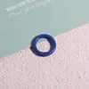Chaveiro de Argola Cor de Tinta de Cozimento Fivela de Mola Conexão de Abertura Fivela de Cartão Pingente Ornamento DIY Manual Argola