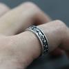 Chiba Taiyin Anillo de Tigre Marca de Moda para Hombres y Mujeres Diseño Original Nicho Zodiaco de Pareja Año del Tigre Anillo Abierto