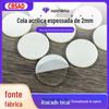 Fita acrílica dupla face grossa de 2 mm para atacado, adesivo nano redondo, transparente, dispensador, suporte de carro, ponto de cola traseira ETC