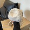 Casual Small Bag 2024 Verão Nova Moda Simples Canvas Bag All-match Shoulder Crossbody Bag Bolsa Feminina