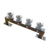 Soporte de Pared para Botella de Porcelana Soporte de Cableado Eléctrico de Pared Hardware de Ingeniería de Instalación de Encendido Equipo Soporte de Cableado Temporal de Fábrica de Energía
