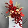 Nuevos Arreglos Florales de Piso para Decoración de Bodas, Arte Floral para Bodas, Arreglos Florales para Escenario en T, Arreglos Florales de Bienvenida para Hoteles