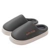 Pantuflas de Algodón Baotou para Hombre Otoño e Invierno Hogar 2025 Nuevas de Suela Gruesa Forradas de Felpa Cálida Acolchadas Pantuflas de Algodón para Pareja para Mujer