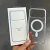 Adecuado para 18Promax Funda Transparente para Teléfono Móvil Magsafe Acrílico Magnético Funda para Teléfono Móvil Apple Iphone17 16P