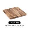 Madera de pino placa de hierro tabla de madera base bandeja de aislamiento térmico maceta de barro cuenco de piedra olla tabla de protección contra quemaduras tabla de protección para fuego de carbón resistencia a altas temperaturas comercial